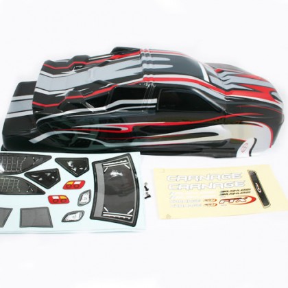FTX Carnage St Printed Body - Black/red